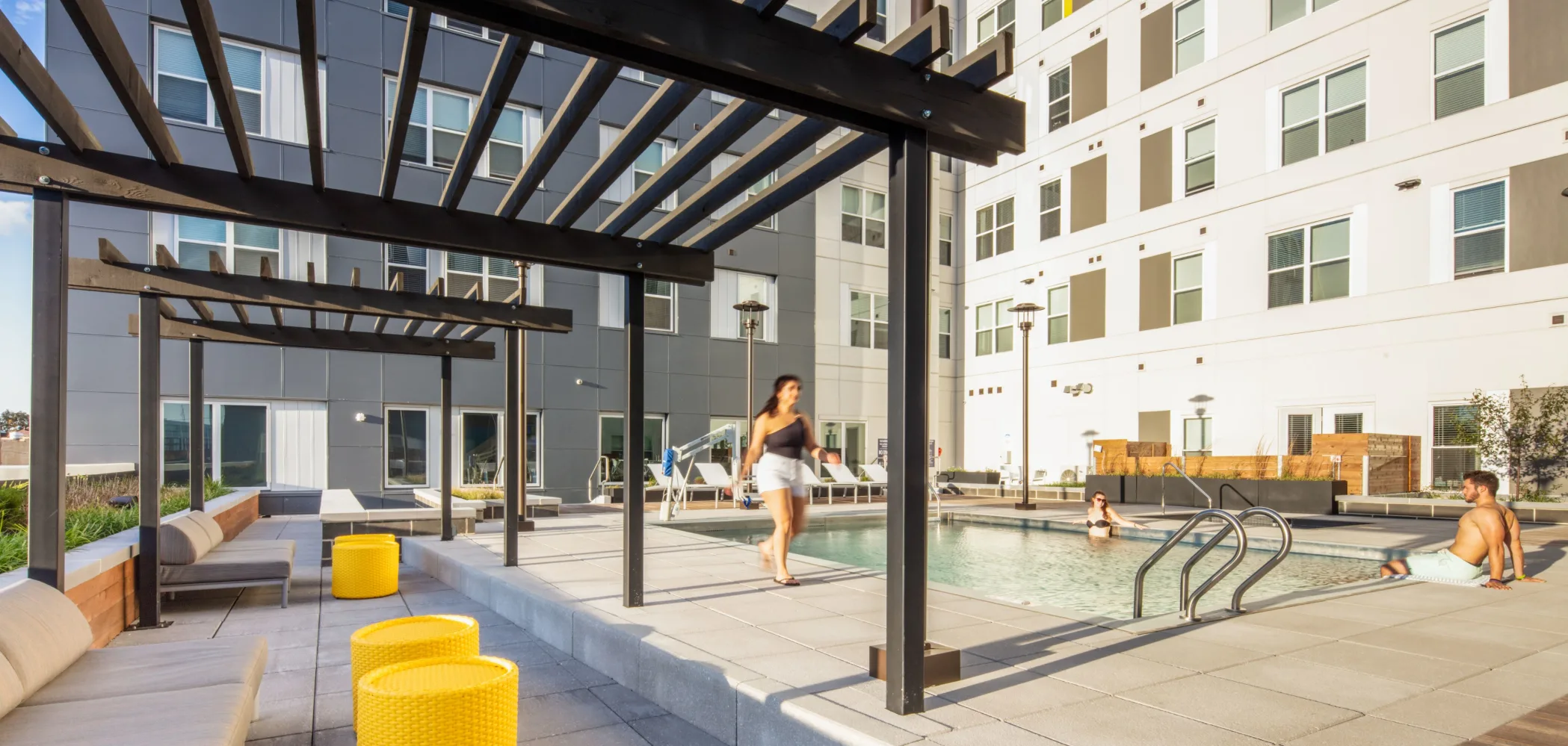 Outdoor Pool at Uncommon Columbus near OSU