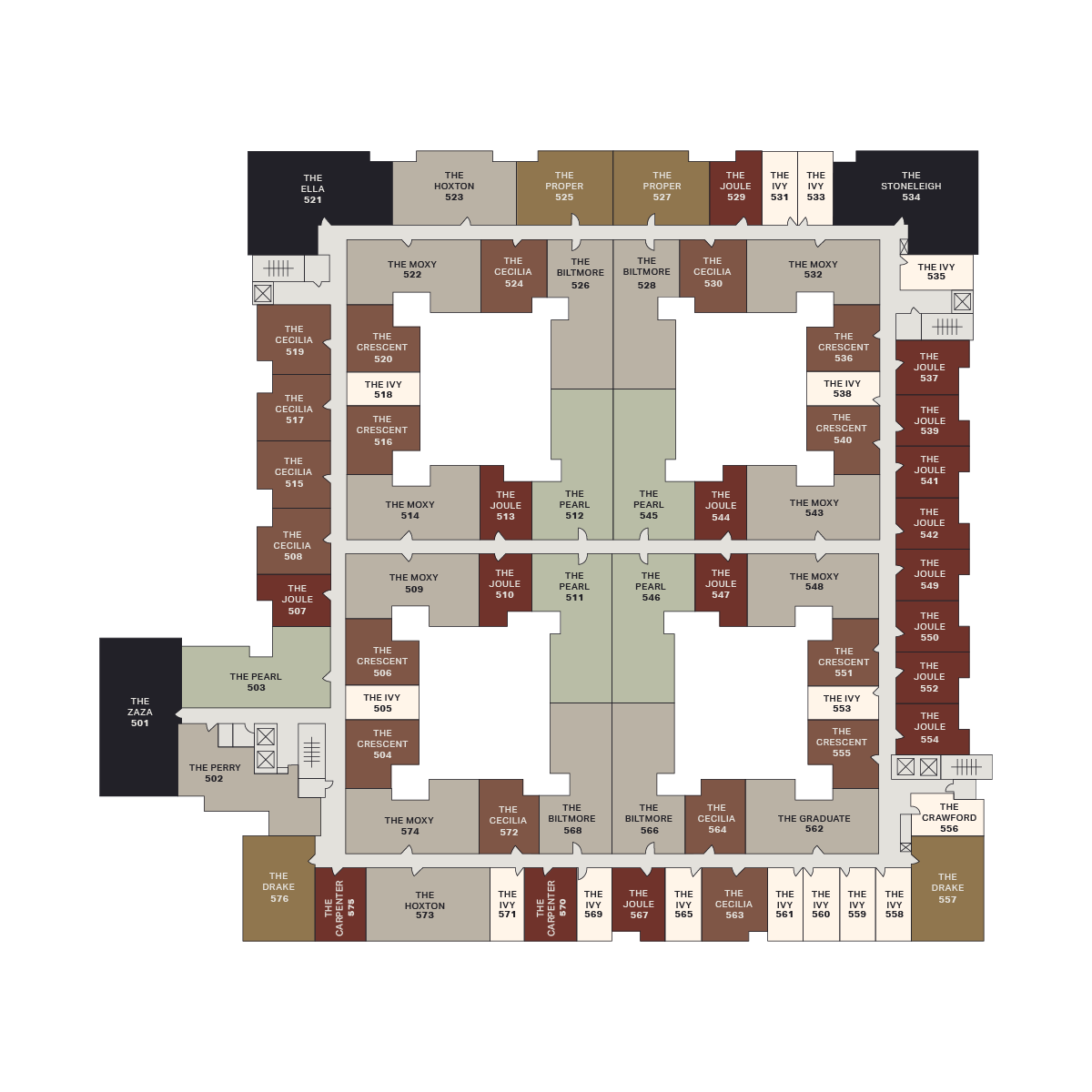 Floor Plans Rambler Columbus Student Apartments near OSU