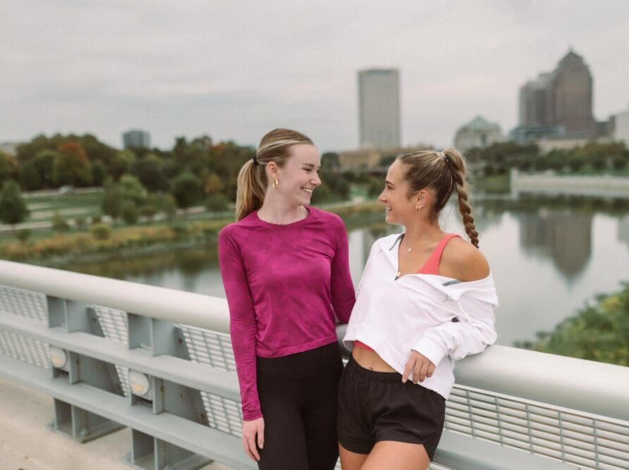 Two Girls in Columbus