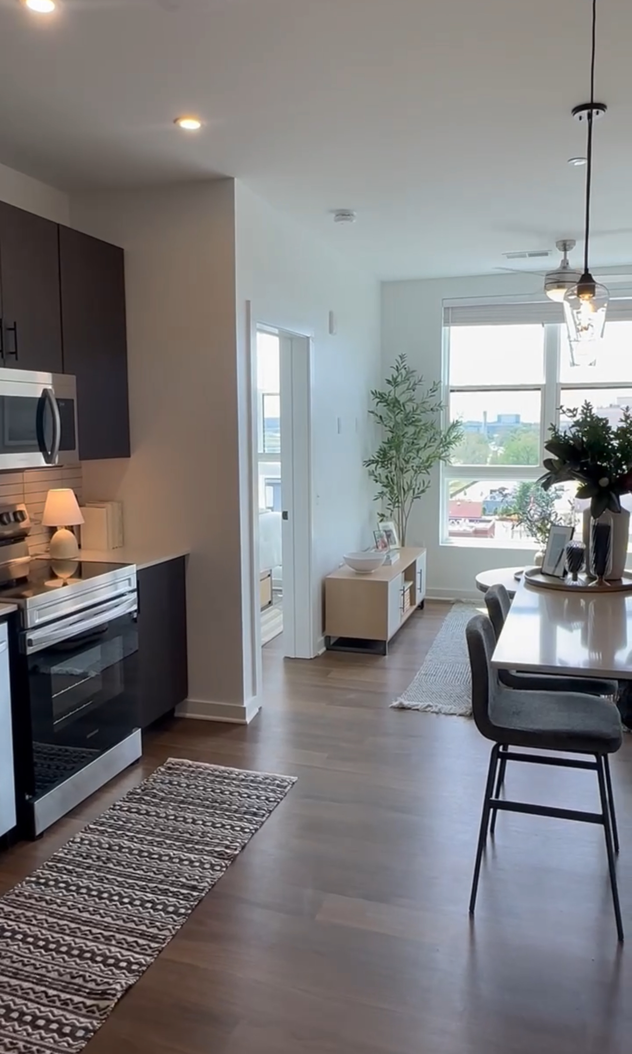 Living area at Rambler Columbus