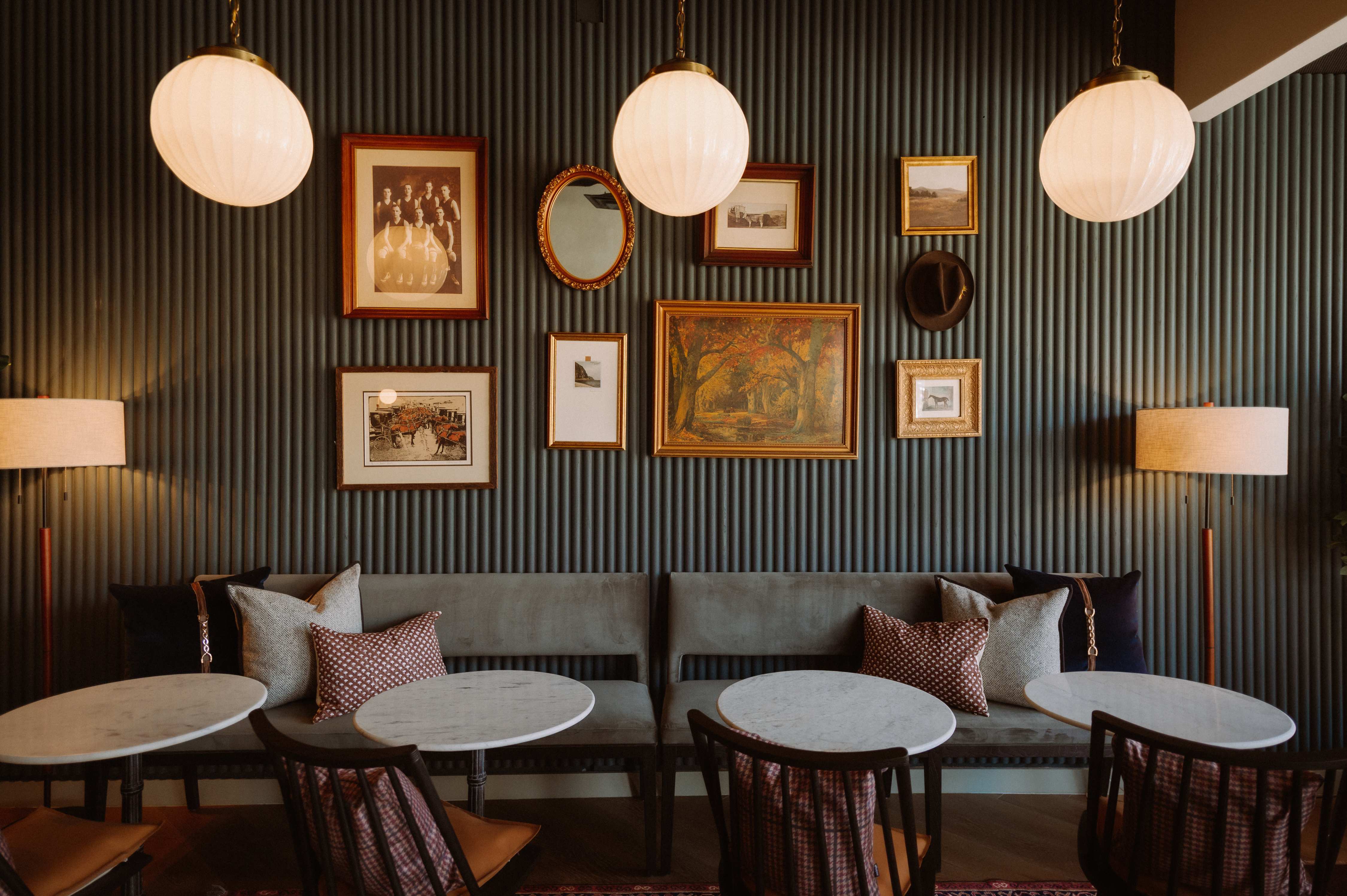 Interior photo of Rambler Columbus' lobby