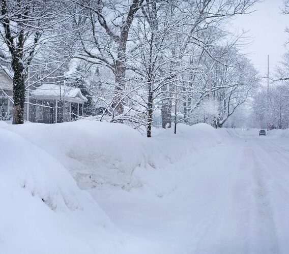 Winter storm in columbus ohio